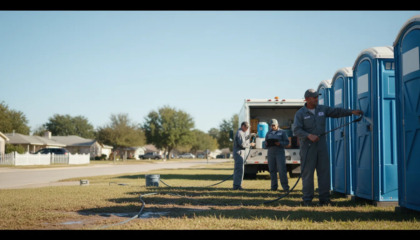 Long-Term Portable Toilet Rental in Boys Ranch, TX near me